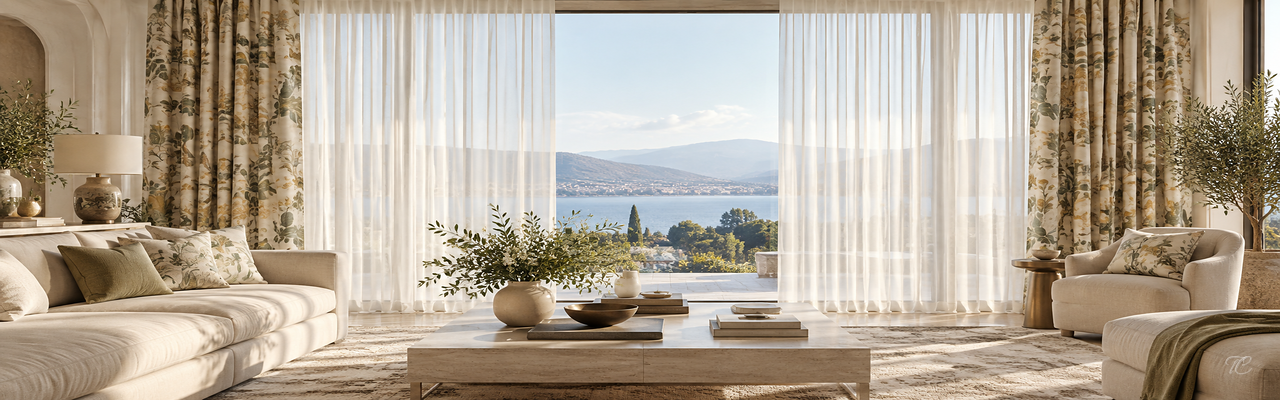 Cortinas estampadas de alta decoración a medida TextilCort