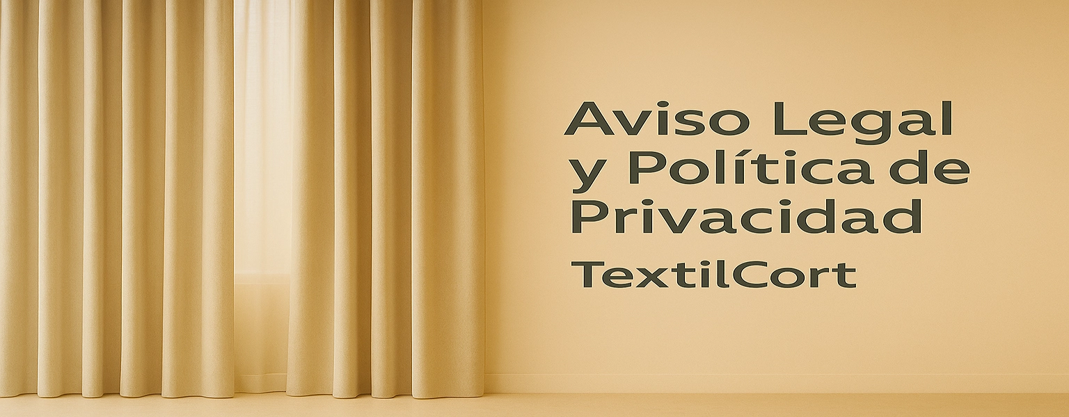 Aviso Legal Politica Privacidad Textilcort