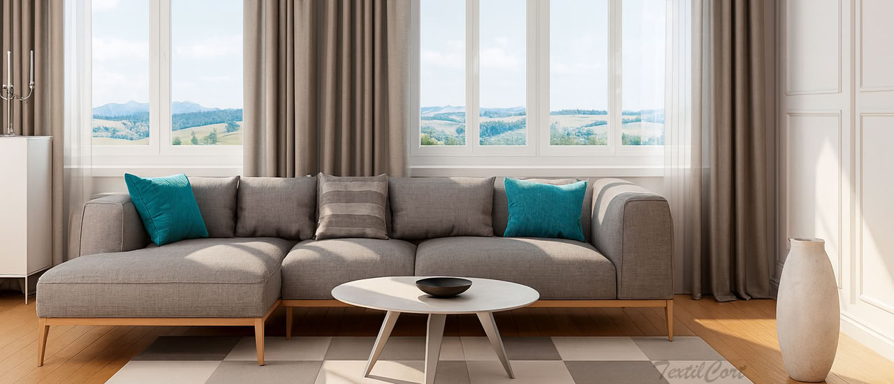 Cortinas Estilo Bauhaus  Textilcort