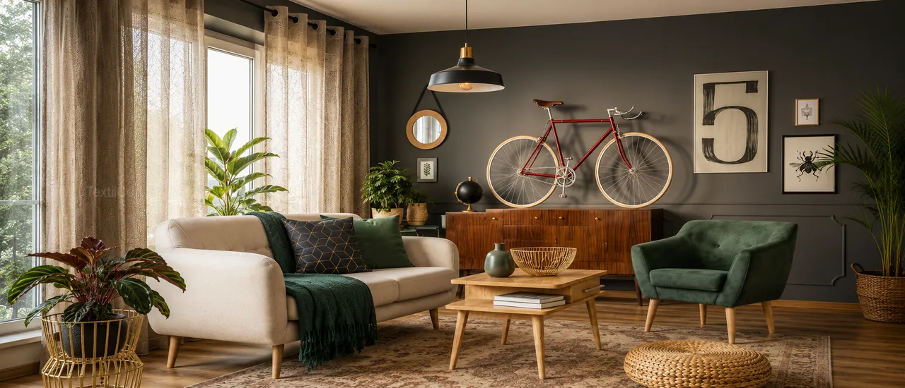 Cortinas Estilo Vintage  TextilCort
