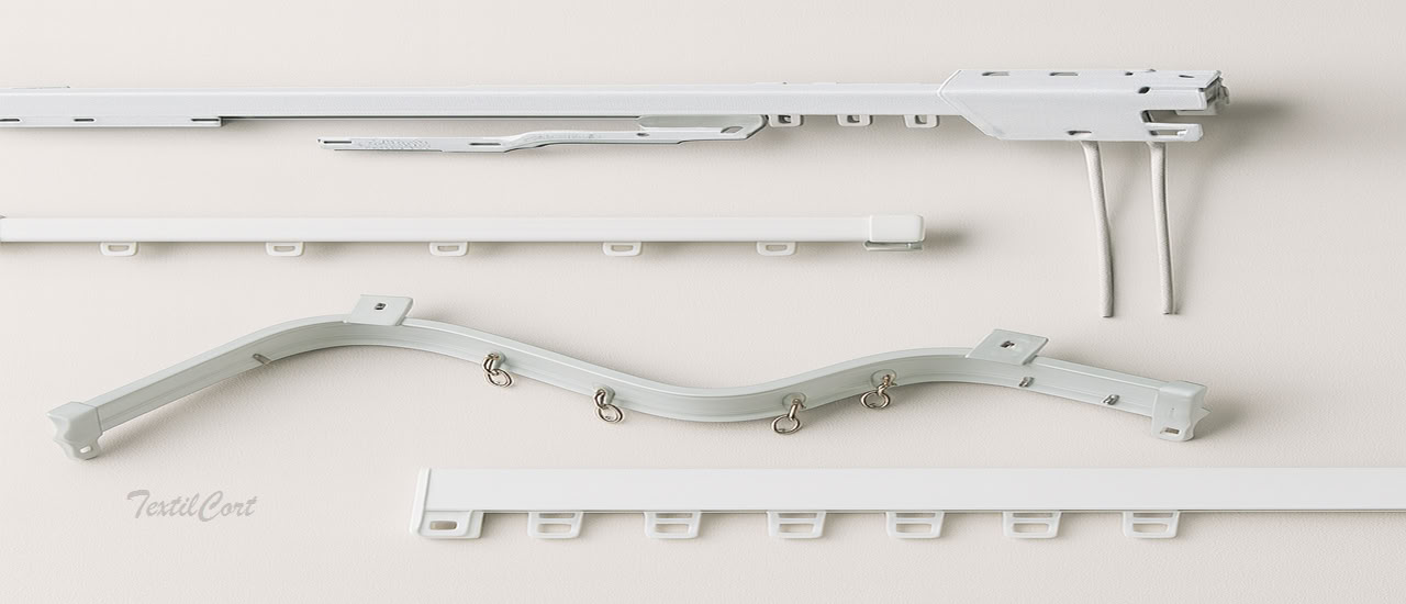Rieles Cortinas Tradicionales  Textilcort