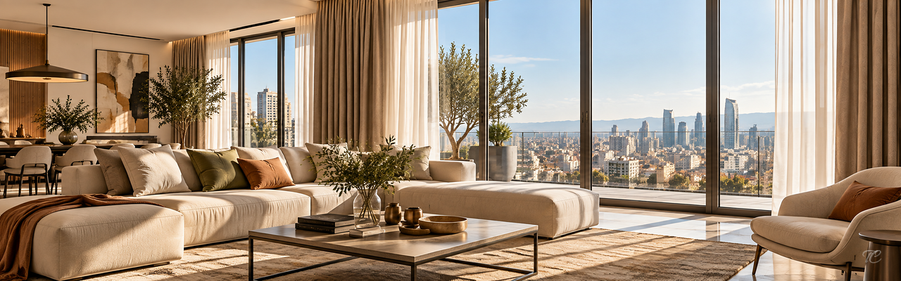 Cortinas de estilo Contemporáneo a medida de TextilCort
