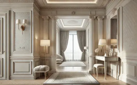 Cortinas y textiles de estilo Neoclásico