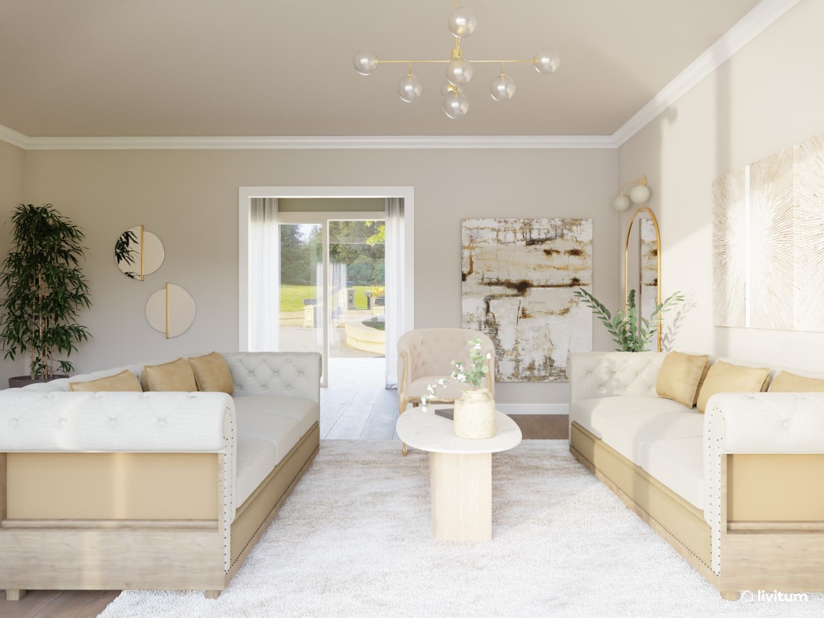 cortinas estilo rococo 4