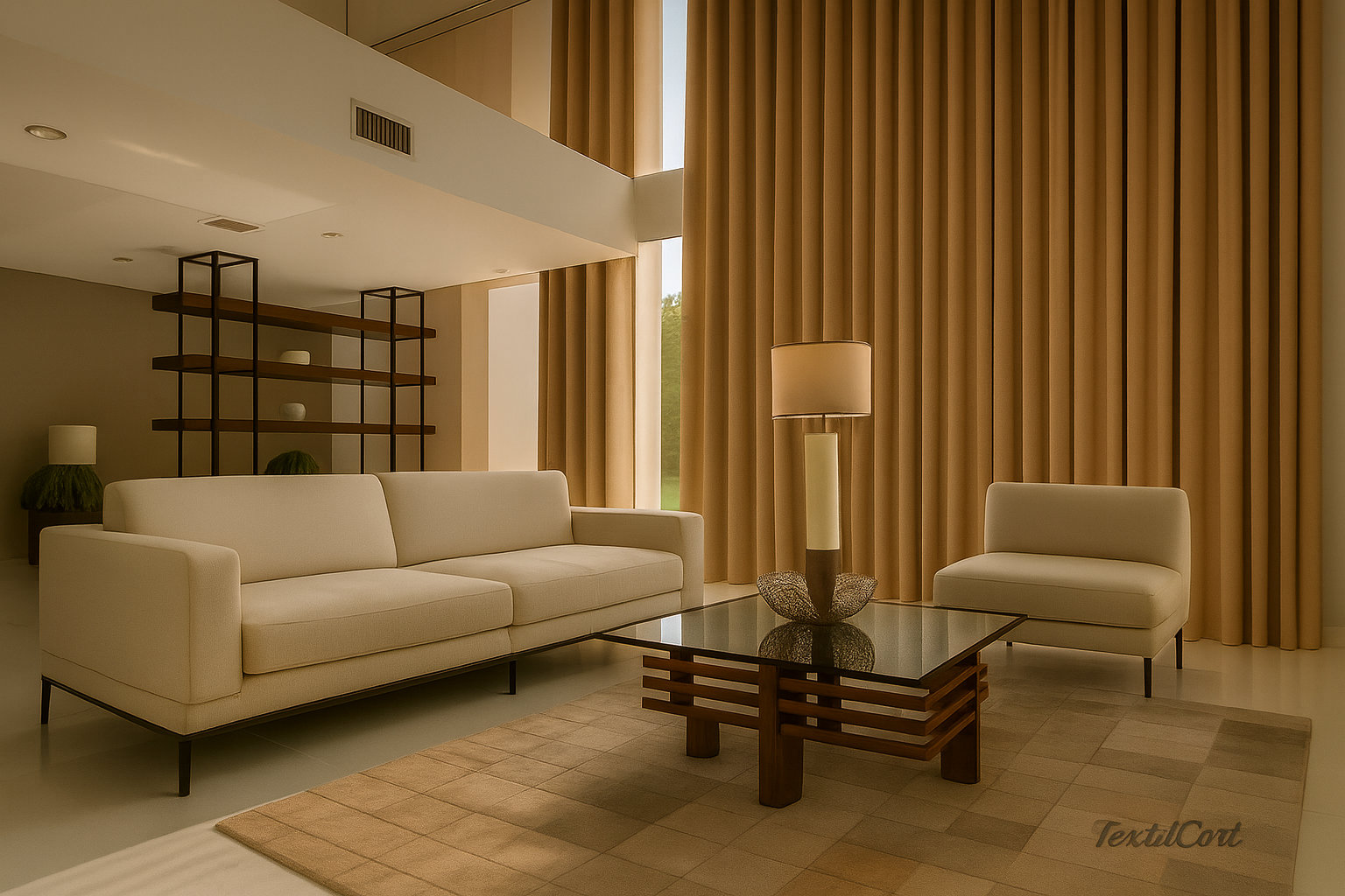 Cortina simple de oscurante u opaca