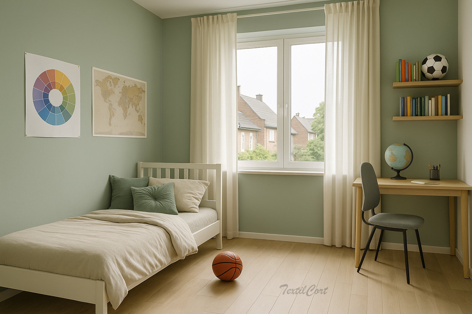 Visillo natural juvenil