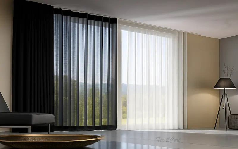Doble visillo neutros – TextilCort