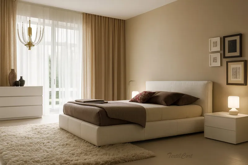 Doble visillo coordinado