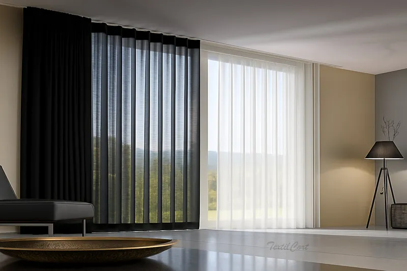 Doble visillo neutros