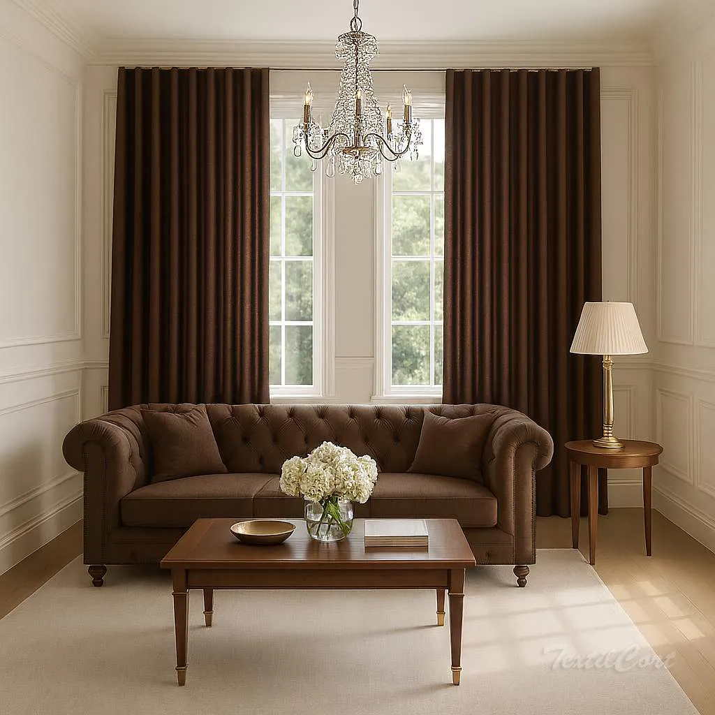 cortina onda perfecta ambiente clasico contemporaneo tapiceria textilcort