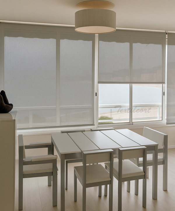 Foto 2 de estores enrollables m-screen ultimetal instalados textilcort