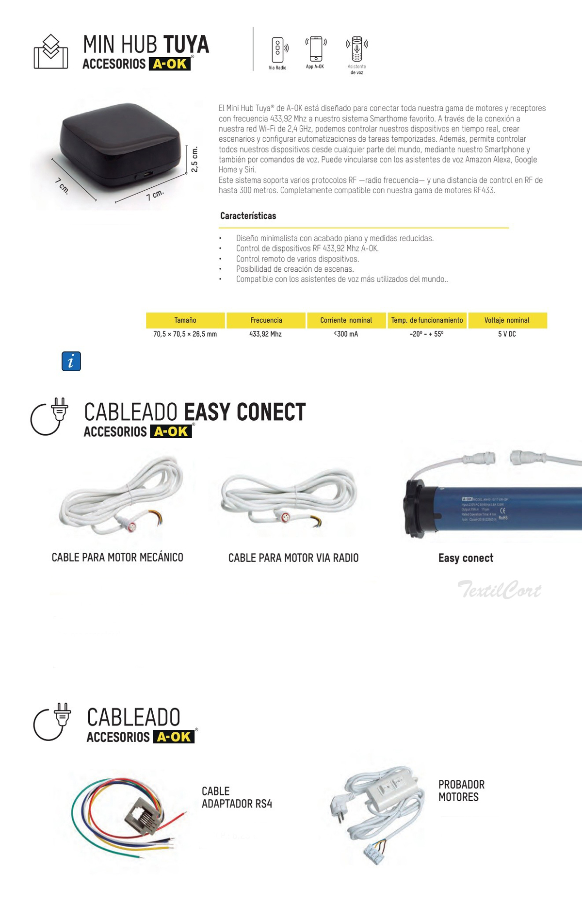 Hub Cableados Accesorios Aok