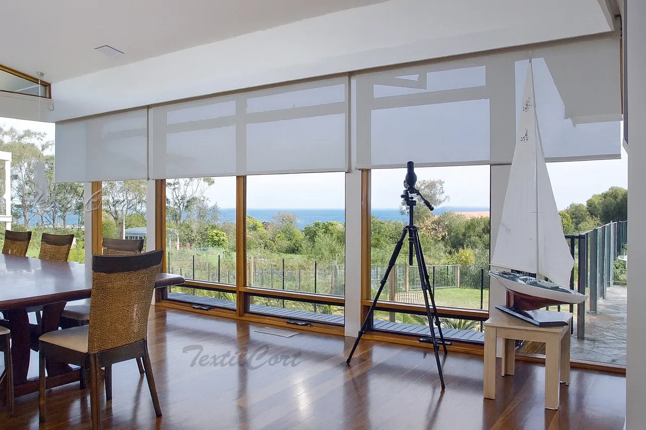 Foto estor enrollable screen poliéster ejemplo 4