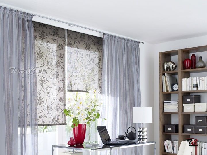 Foto de ambiente de cortinas estores enrollables resinados 11