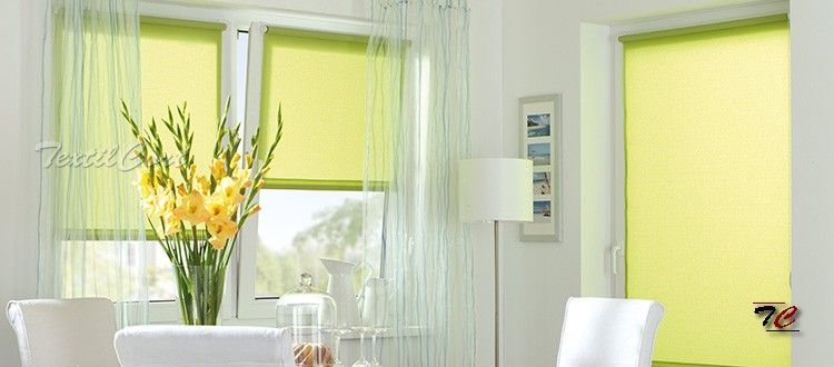 Foto de ambiente de cortinas estores enrollables resinados 13