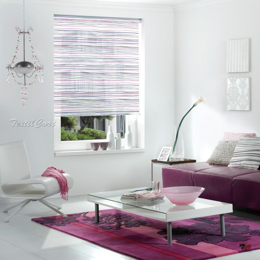 Foto de ambiente de cortinas estores enrollables resinados 15