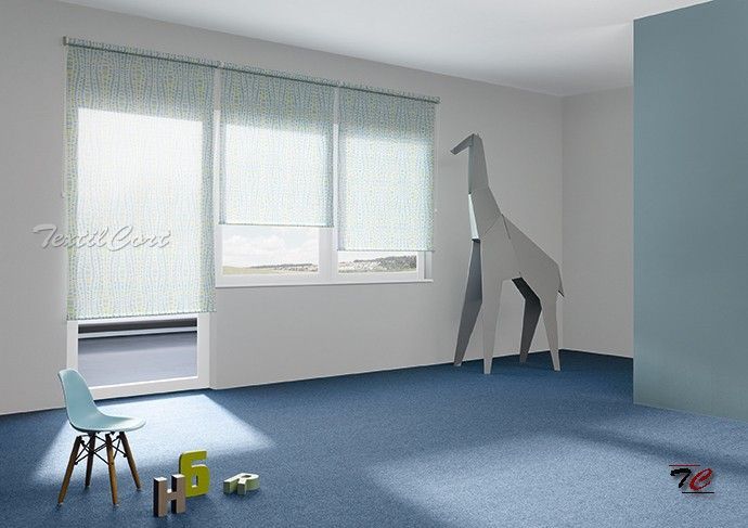 Foto de ambiente de cortinas estores enrollables resinados 18