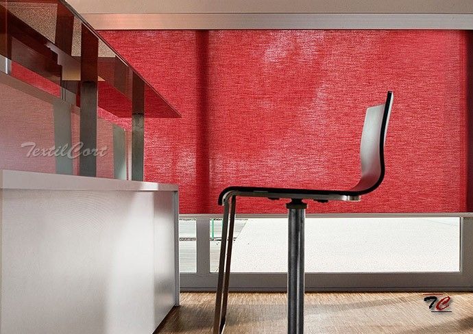 Foto de ambiente de cortinas estores enrollables resinados 6