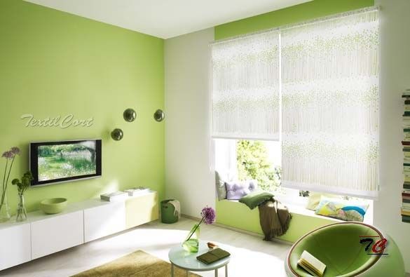 Foto de ambiente de cortinas estores enrollables resinados 8