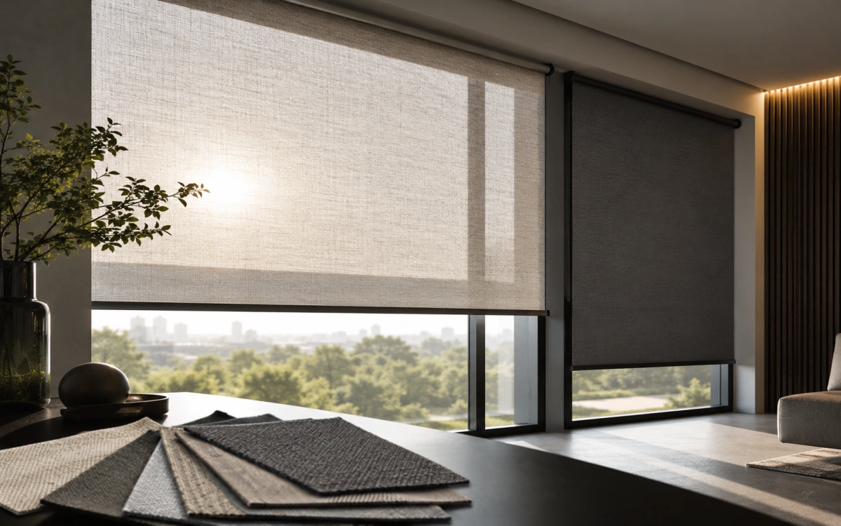 Cortinas y estores técnicos decorativos y de protección solar