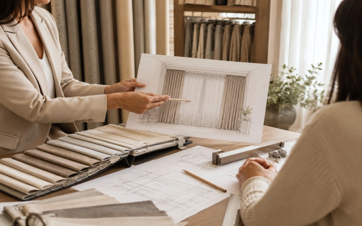 Proyecto personalizado de cortinas y estores a medida