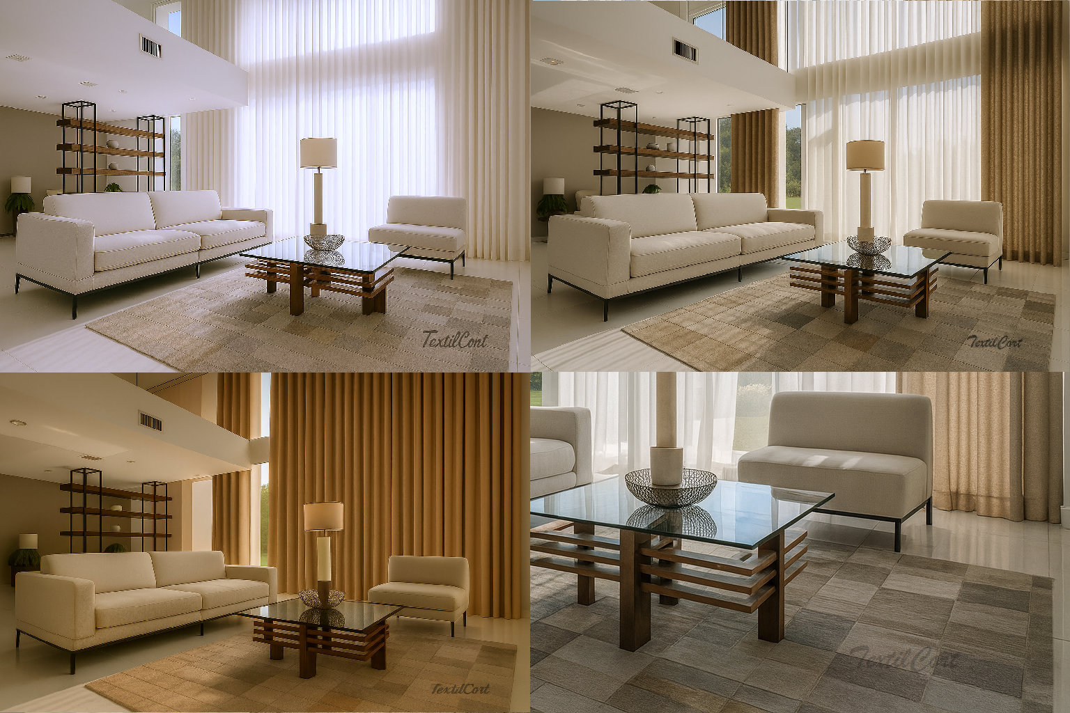 Foto cortinas ideas luminicas textilcort