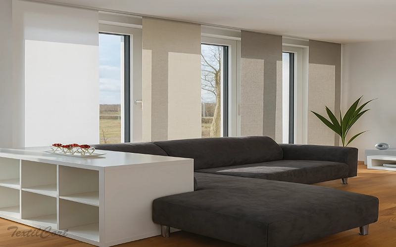 Panel japones colores lisos moderno textilcort