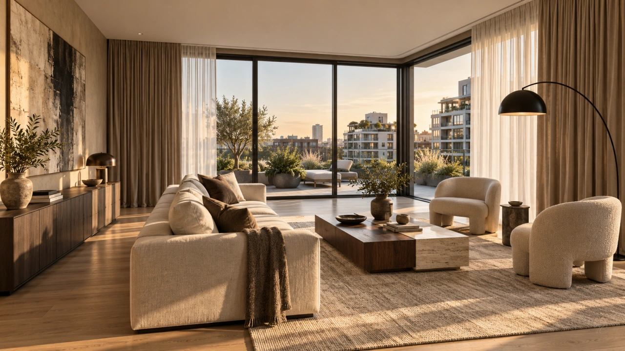 Riel curvable para cortinas a medida TextilCort, ejemplo 15
