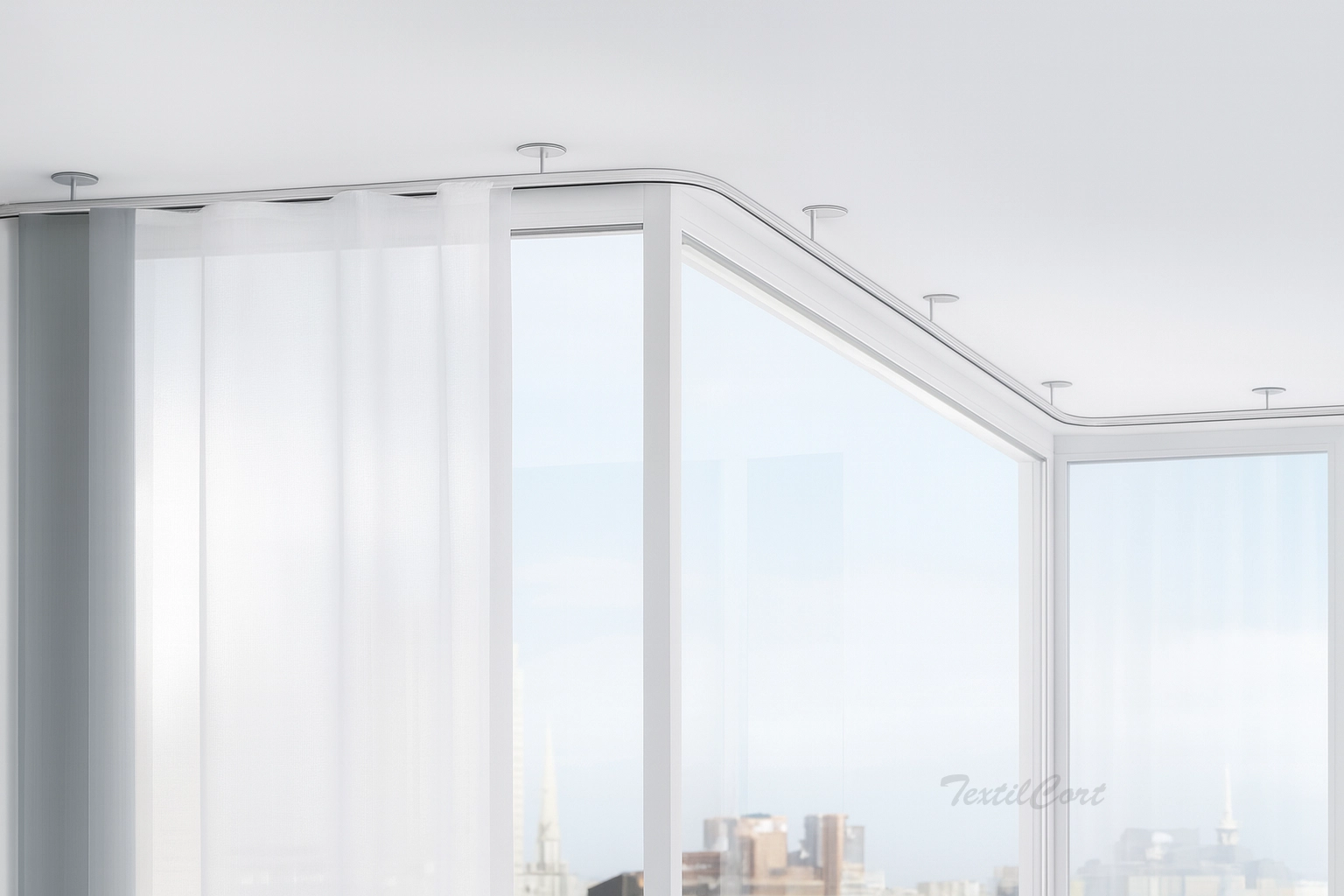Rieles curvados cortinas textilcort 2