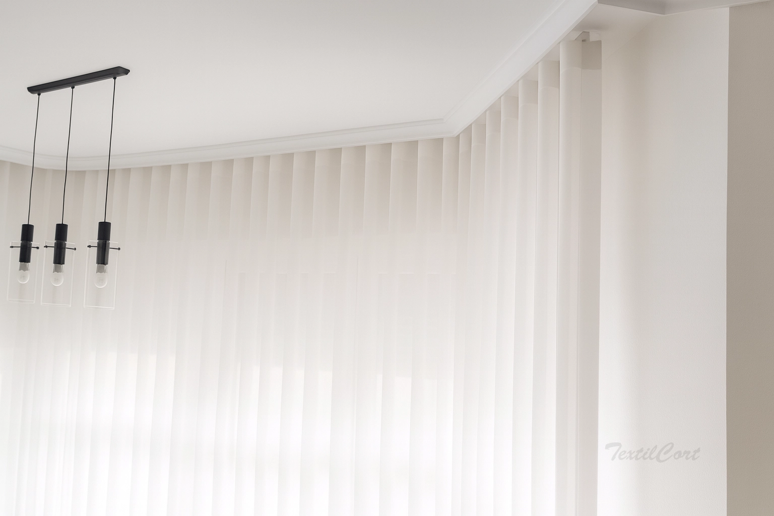 Rieles curvados cortinas textilcort 3