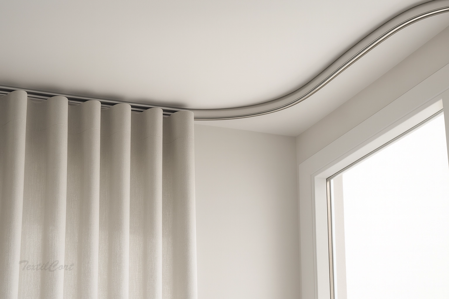 Rieles curvados cortinas textilcort 6