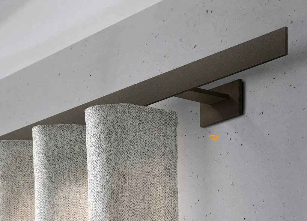 Riel de cortinas motorizado Smart Electric E1 de Interstil