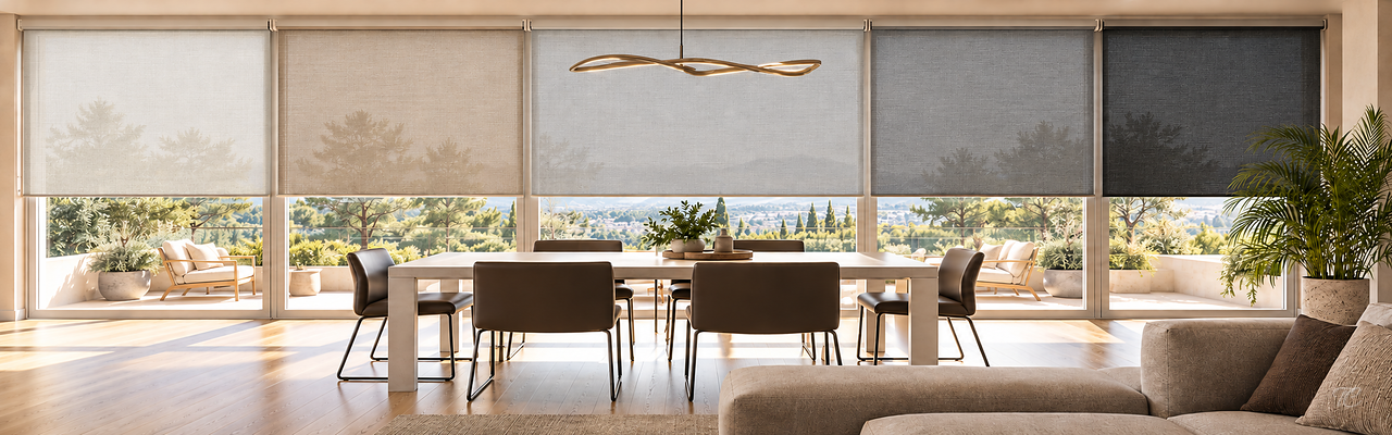 Cortinas térmicas y acústicas con tejido Mermet Acoustics 50