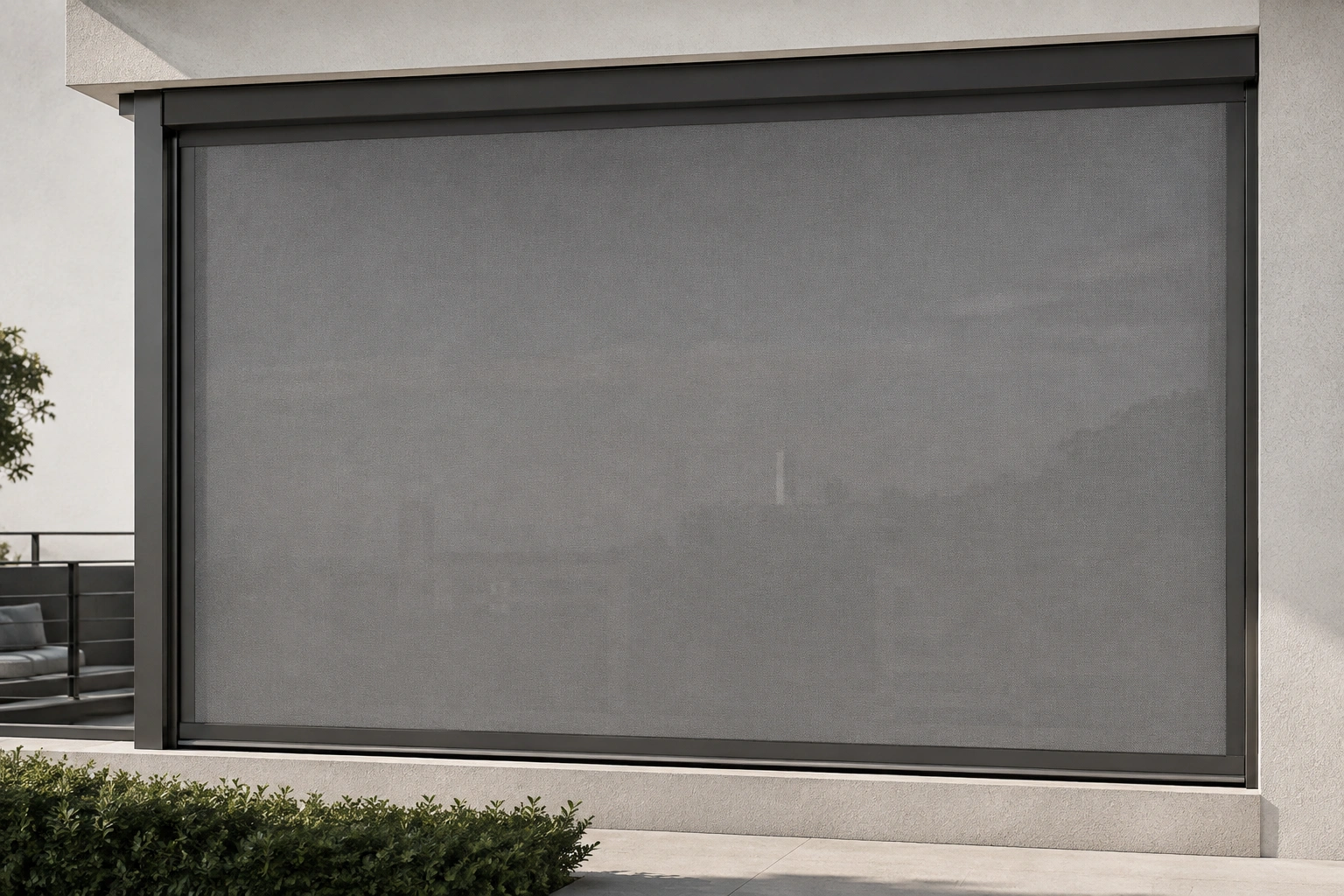 Estor Panama Chrome+ visto desde el exterior durante el día