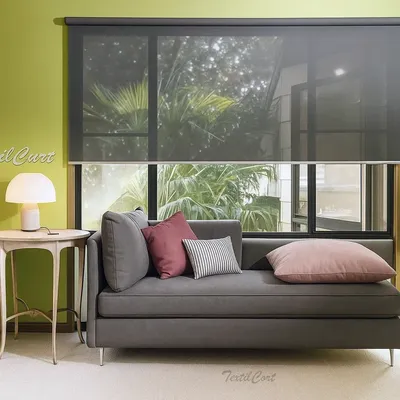 Foto de Enrollable m screen carbon salon textilcort TextilCort