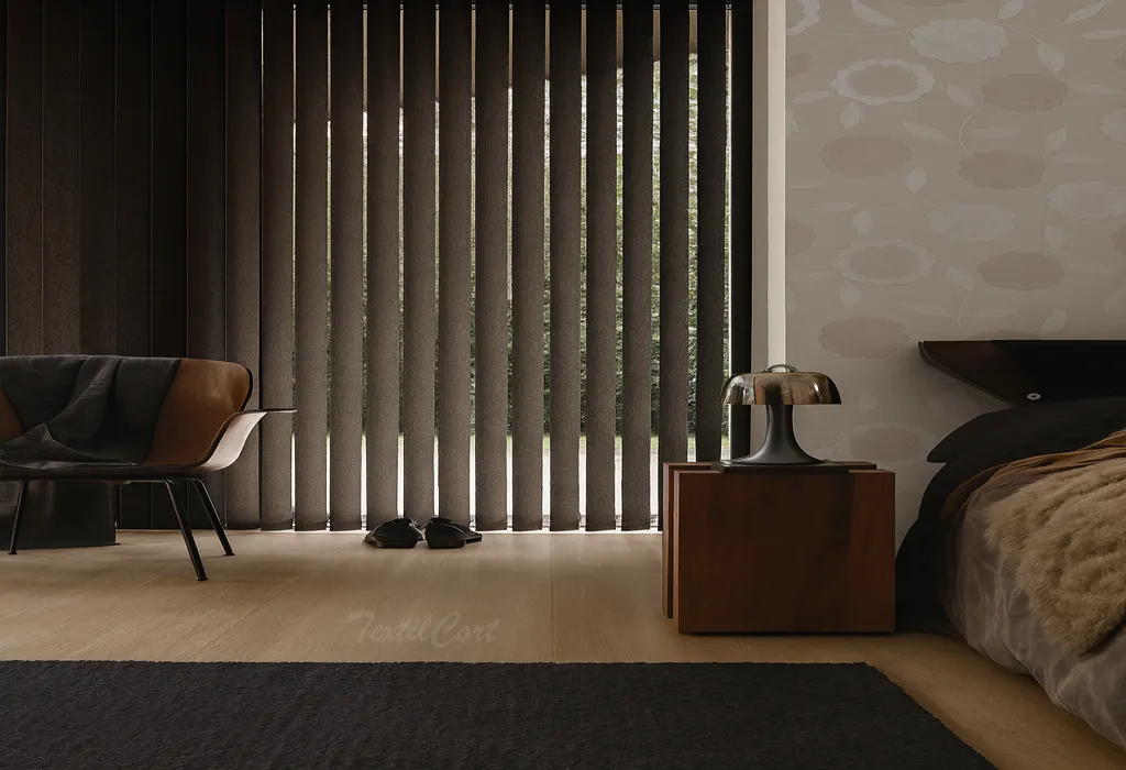 Cortina vertical 15 color dormitorio