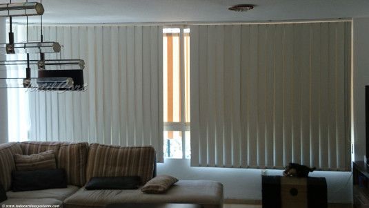 Cortinas verticales