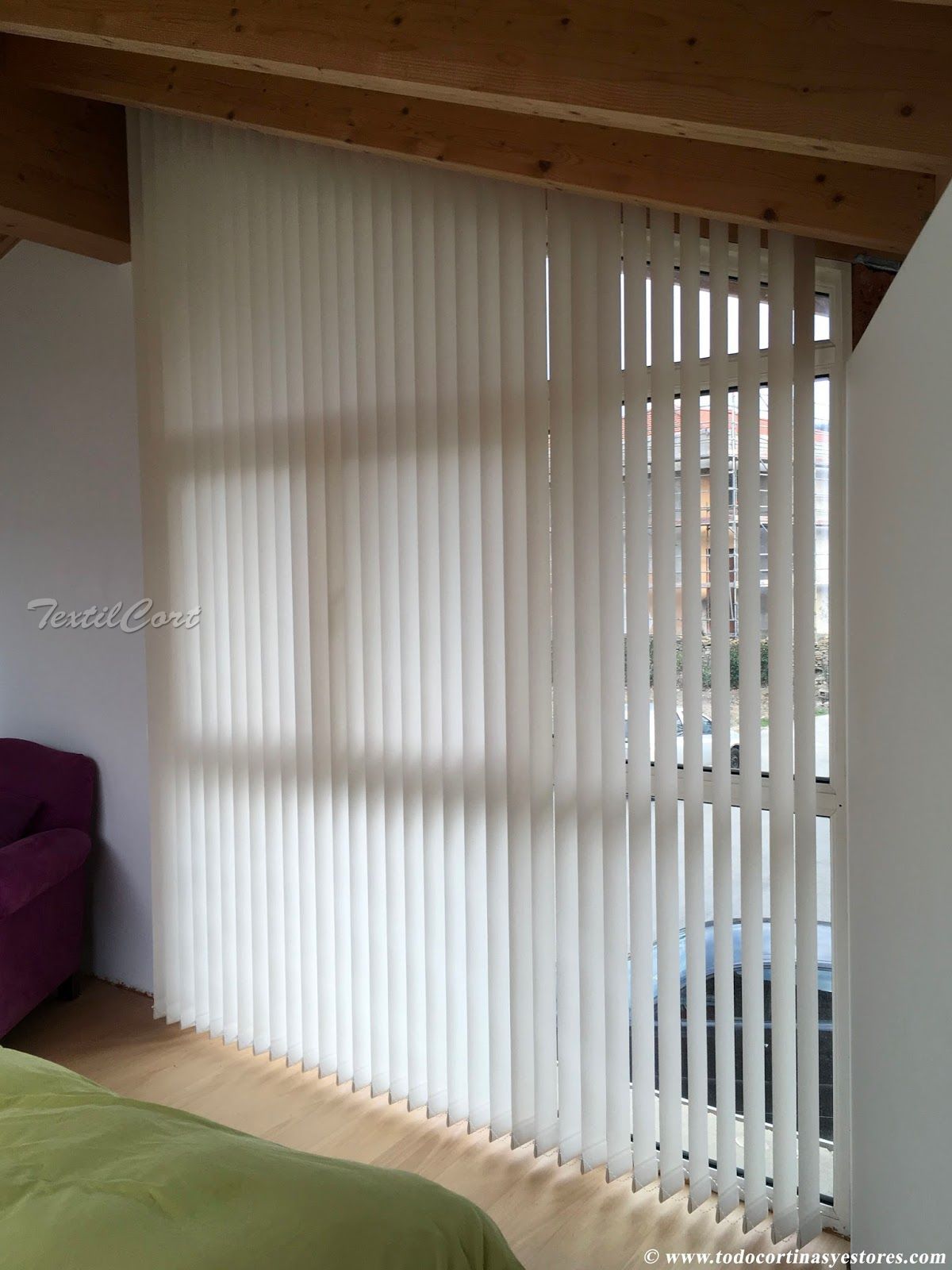 Cortinas verticales