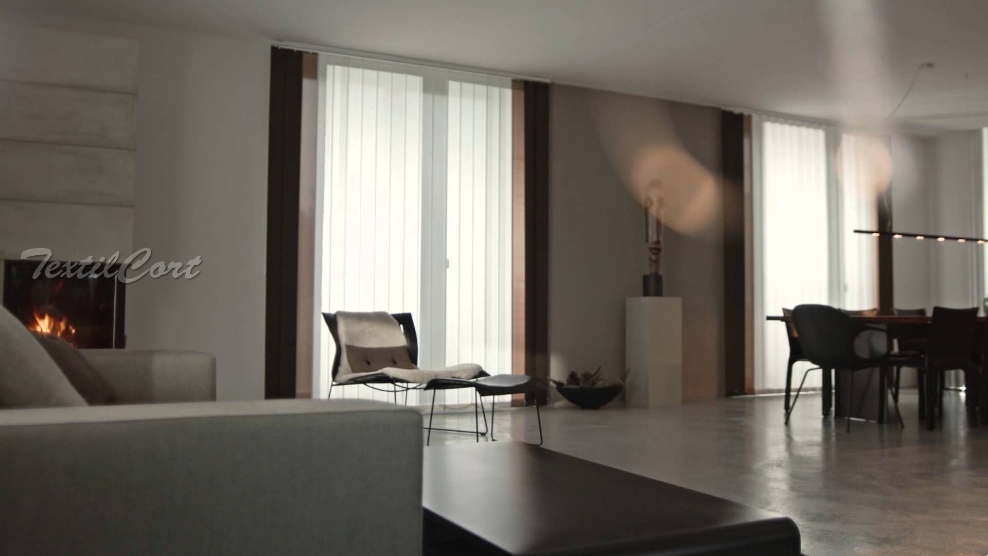 Cortinas verticales