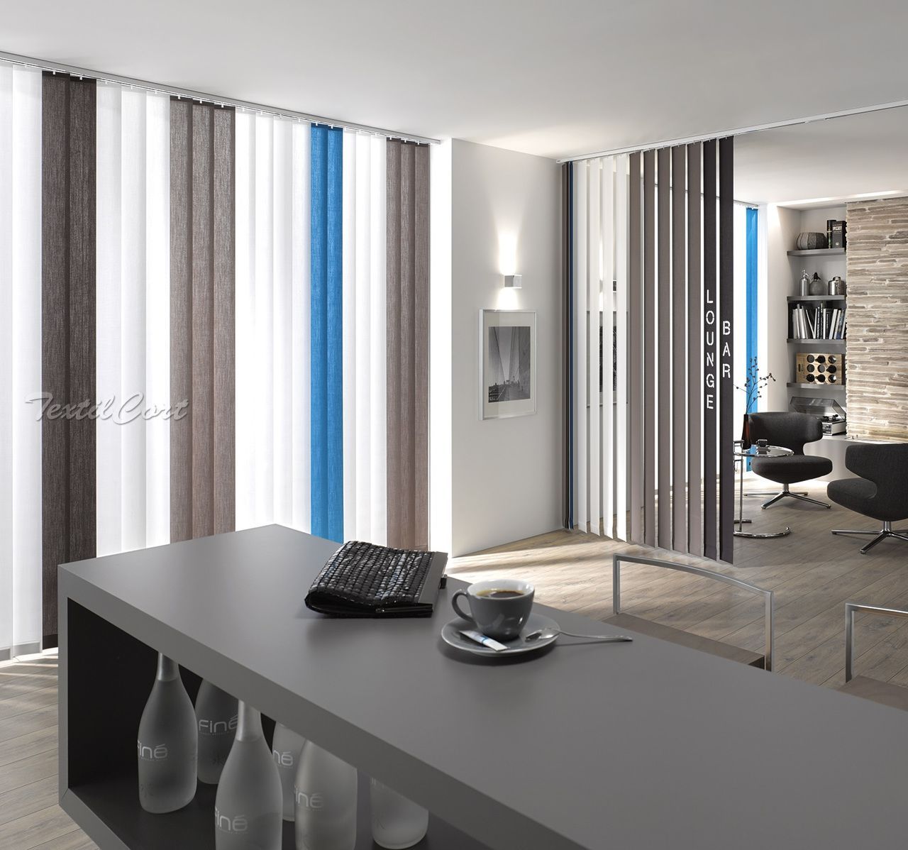 Cortinas verticales