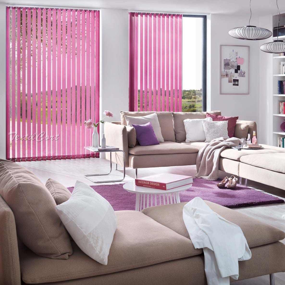 Cortinas verticales