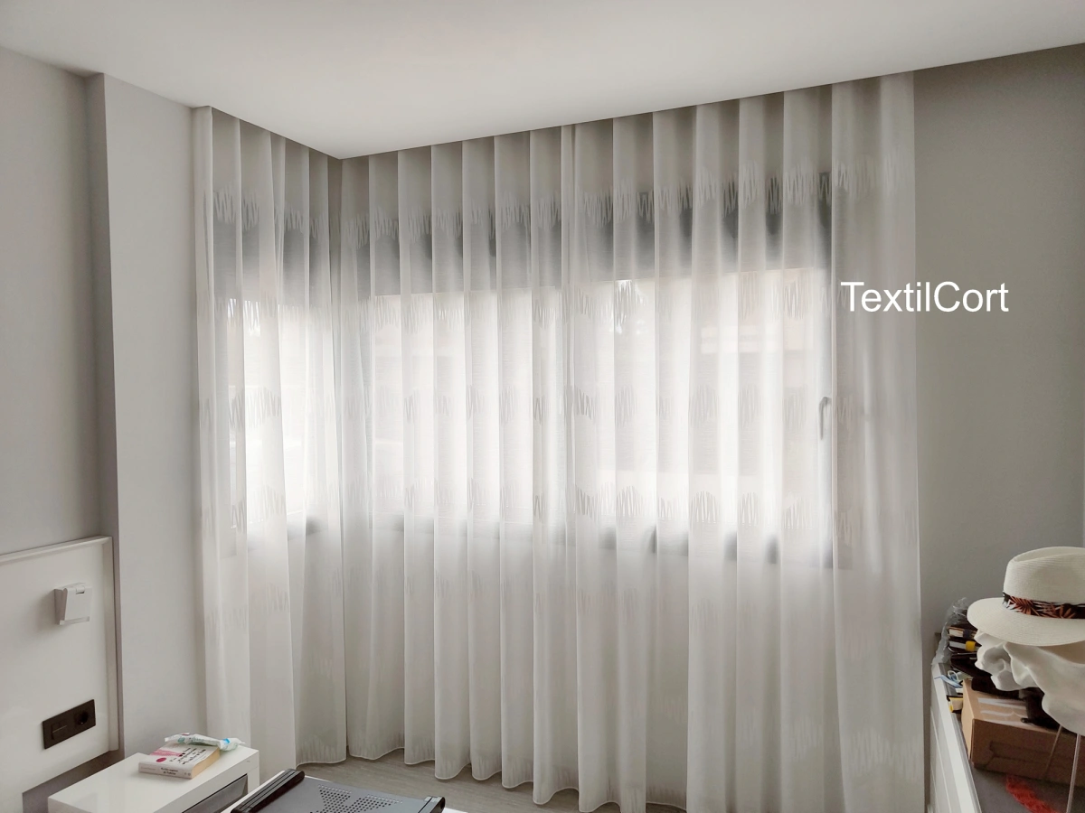 Cortina instalada TextilCort 1